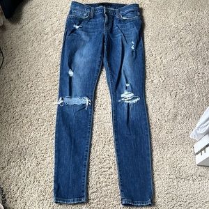 Joes skinny ankle blue jeans